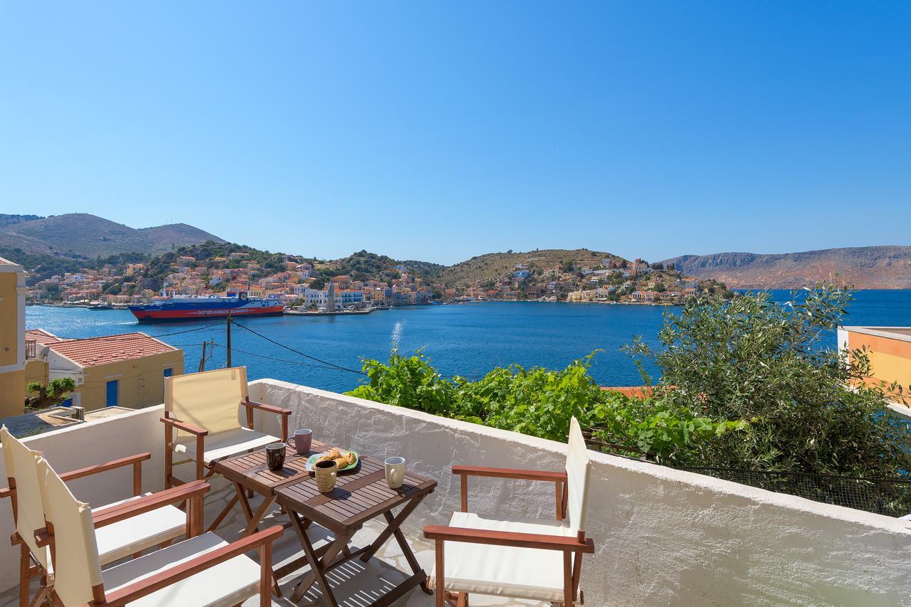 Blue Wave Aigli Villa Symi Exterior foto